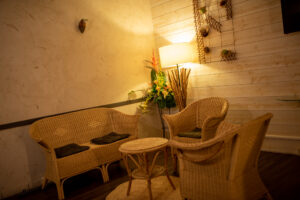 salon en rotin